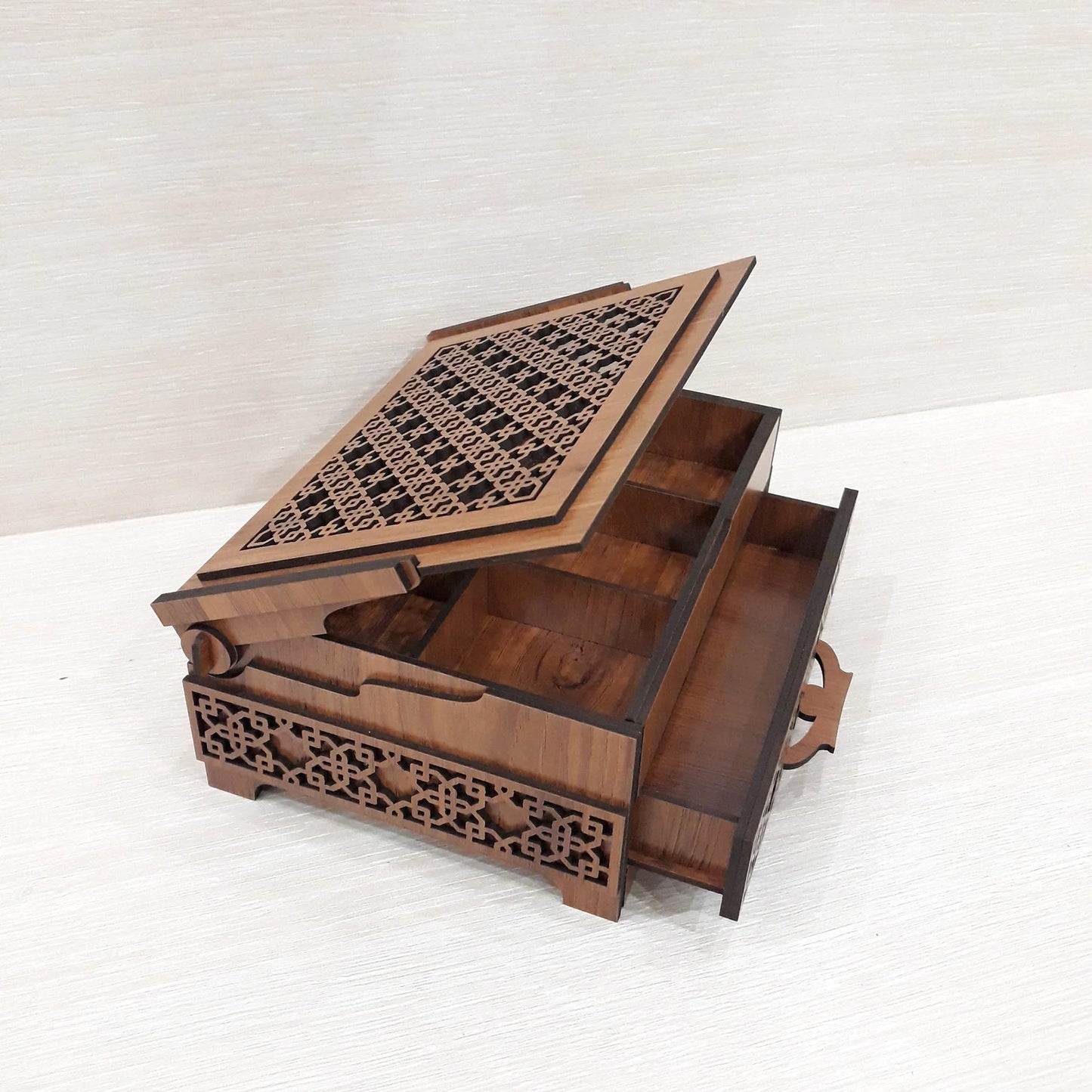 Wooden Jewelry Box, Jewelry Organizer Storage box,