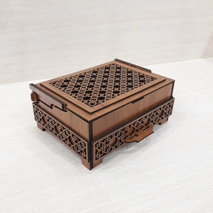 Wooden Jewelry Box, Jewelry Organizer Storage box,