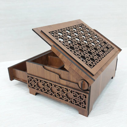 Wooden Jewelry Box, Jewelry Organizer Storage box,